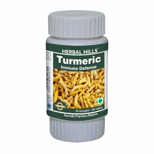 Herbal Hills Turmeric 60 Turmeric/ Curcuma/Curcuma longa -500 mg