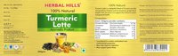 Herbal Hills 100% Natural Golden Turmeric Latte - 200 Gms