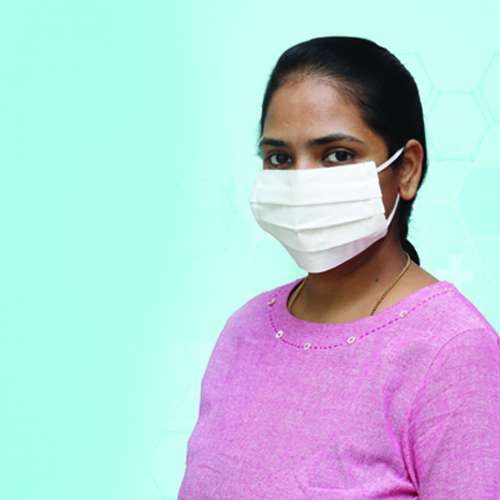 Woven 3Ply Face Mask Age Group Suitable For All at Best Price in