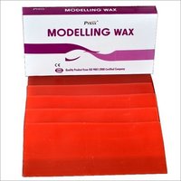 Dental Modelling Wax - Red Wax Sheets 100mm X 50mm X 5mm | Medium Hardness, Ideal For Denture Bases And Occlusal Registration