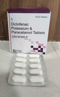 Diclofenac Sodium, Pcm & Chlorzoxazone Tablets