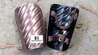 Iron Medieval Times Plate Armor Arm Bracket, Copper Finish, 18 Gauge Steel Larp Costume