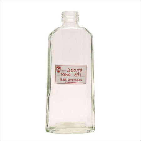 200ml Hair Oil Glass Bottle