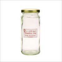 250 Ml Bamboo Empty Glass Jars