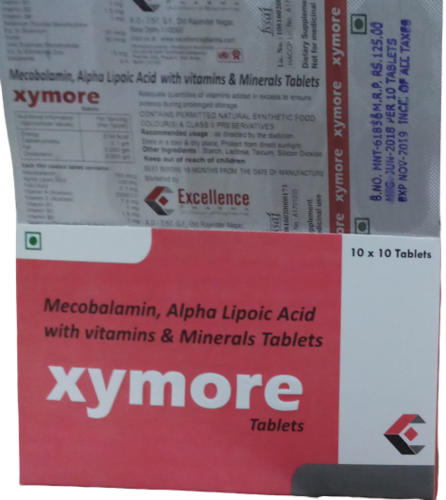 Mecobalamine, Alpha Lipoic Acid with Vitamins & Minerals