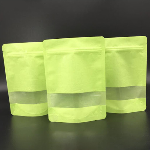 Plastic Rice Paper Stand Up Pouchs