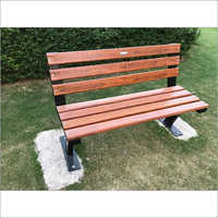 Wooden Garden Chair - 150x50x80 Cm, Brown | Durable Wood, Easy Assembly, Outdoor Seating For Garden Relaxation, Three-seater Design