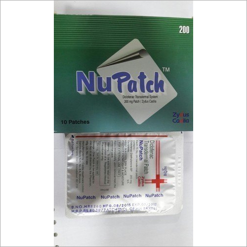Diclofenac Transdermal Patch By AMISON OVERSEAS PRIVATE LIMITED