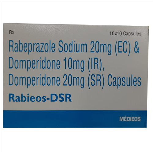 Rabeprazole Sodium 20mg (Ec) And Domperidone 10mg (Ir) Domperidone 20mg (Sr) Capsules