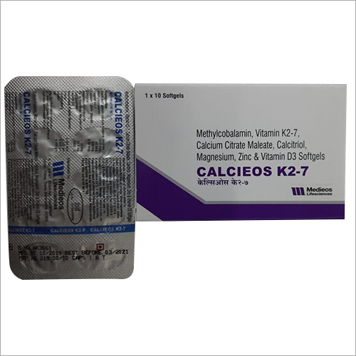 Methylcobalamin Vitamin K2-7 Calcieos K2-7 Capsules