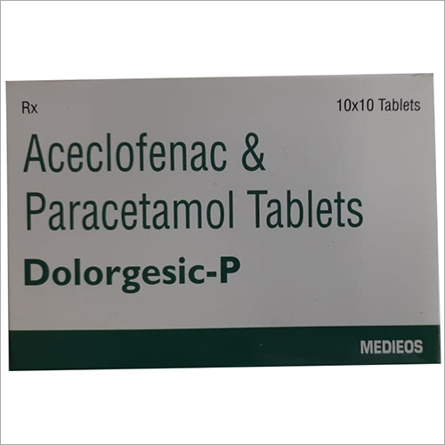 Aceclofenac And Paracetamol Tablets