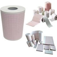 Ecg Paper Roll - 60gsm/80gsm, 50x20 Millimeter, High Tear Strength, Smooth Texture, Optimum Resistance To Water, Suitable For 1 Channel Ecg Machine