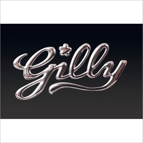 PVC Script Logo Sticker