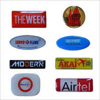 Adhesive Sticker Printed Dome Labels