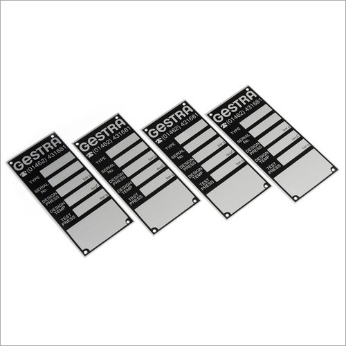 Aluminum Anodized Labels