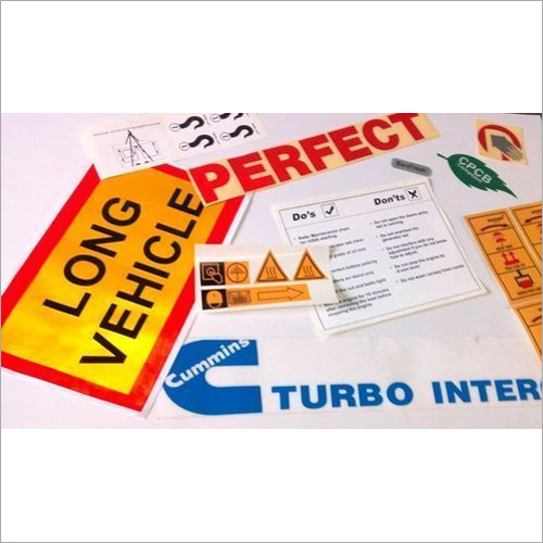 Vinyl Label and Sticker