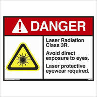 Polycarbonate Safety Sticker - Rectangular, Customized Color, Durable Polycarbonate Material | Multicolor, Printed Design, Adhesive Tape Type
