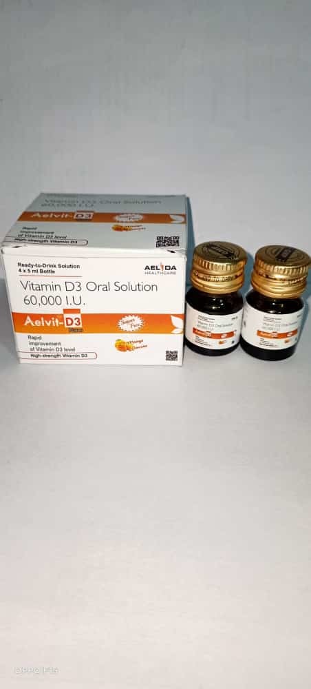 Vitamin D3 Oral Solution 60,000 I.u.