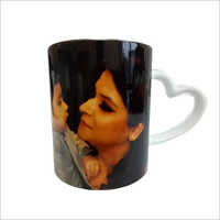 Customized Heart Handle Mug