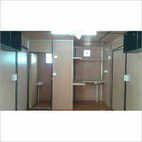 Office Container With Toilet and Pantry