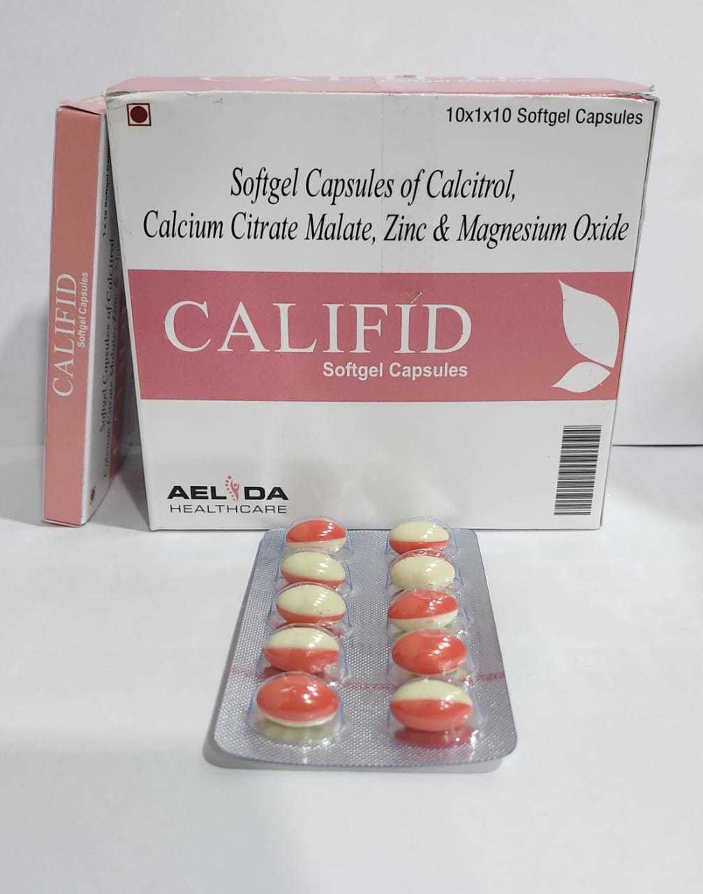 Calcitriol  Calcium Zinc Oxide Softgel Capsules