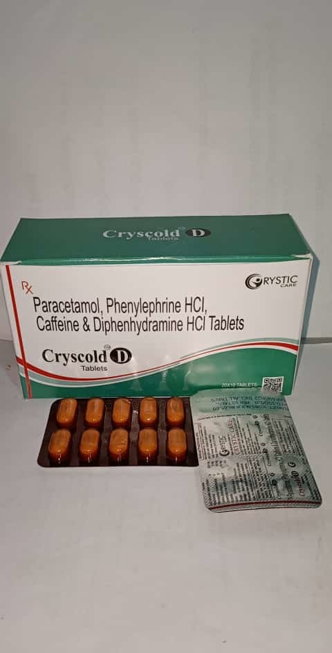 Paracetamol Phenylephrine Hci Caffeine Tab