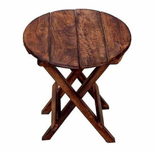 Beautiful Wooden Folding Side Table