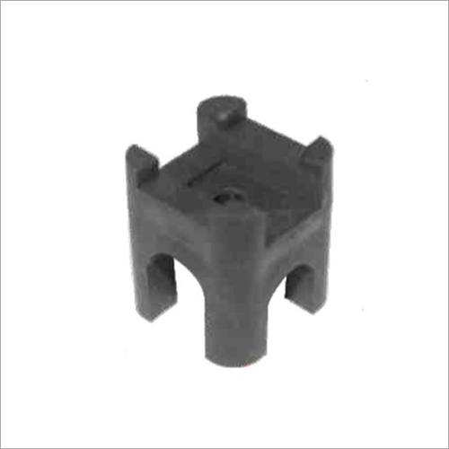 25 MM PVC Cover Block - 29x29x34 mm, Black Color | Ideal for Slab Use, Fits Reinforcement Dia 8-16 mm, Durable and Versatile Design