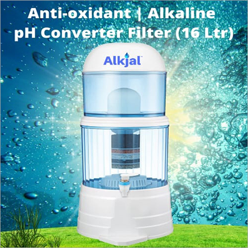 Plastic 16 Ltr Anti Oxidant Alkaline Ph Converter Filter