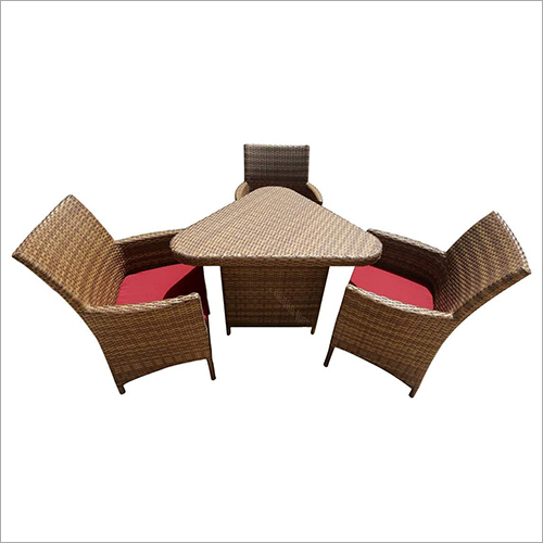 3 Chair Set Wicker Furniture