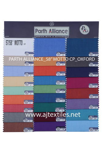 Formal Shirting Fabric - CP Oxford