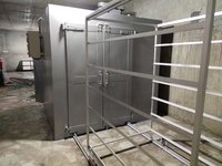 Oven to dry coatings on articles