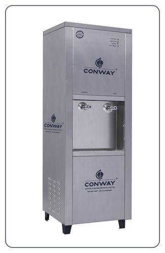 P 125 STAINLESS STEEL COMMERCIAL PURIFIER CUM DISPENSER NORMAL AND HOT