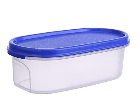 Modular Transparent Airtight Food Storage Container Size: 350 Ml