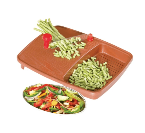 Thick Plastic Kitchen Chopping Cutting Slicing Tray With Holder Use: Hotel