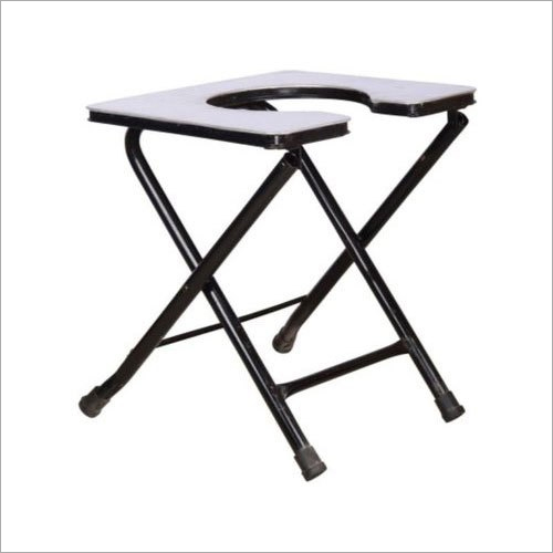 Aluminium Top Commode Stool