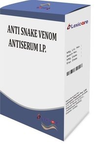 Anti Snake Venom Antiserum - Antivenom Serum, Sterile Composition, 2-year Shelf Life | Easy To Administer, Rapid Action, High Potency, Safe Formula, Neutralizes Venom