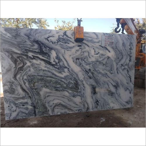 Volcano White Marble Slabs Size: Tiles