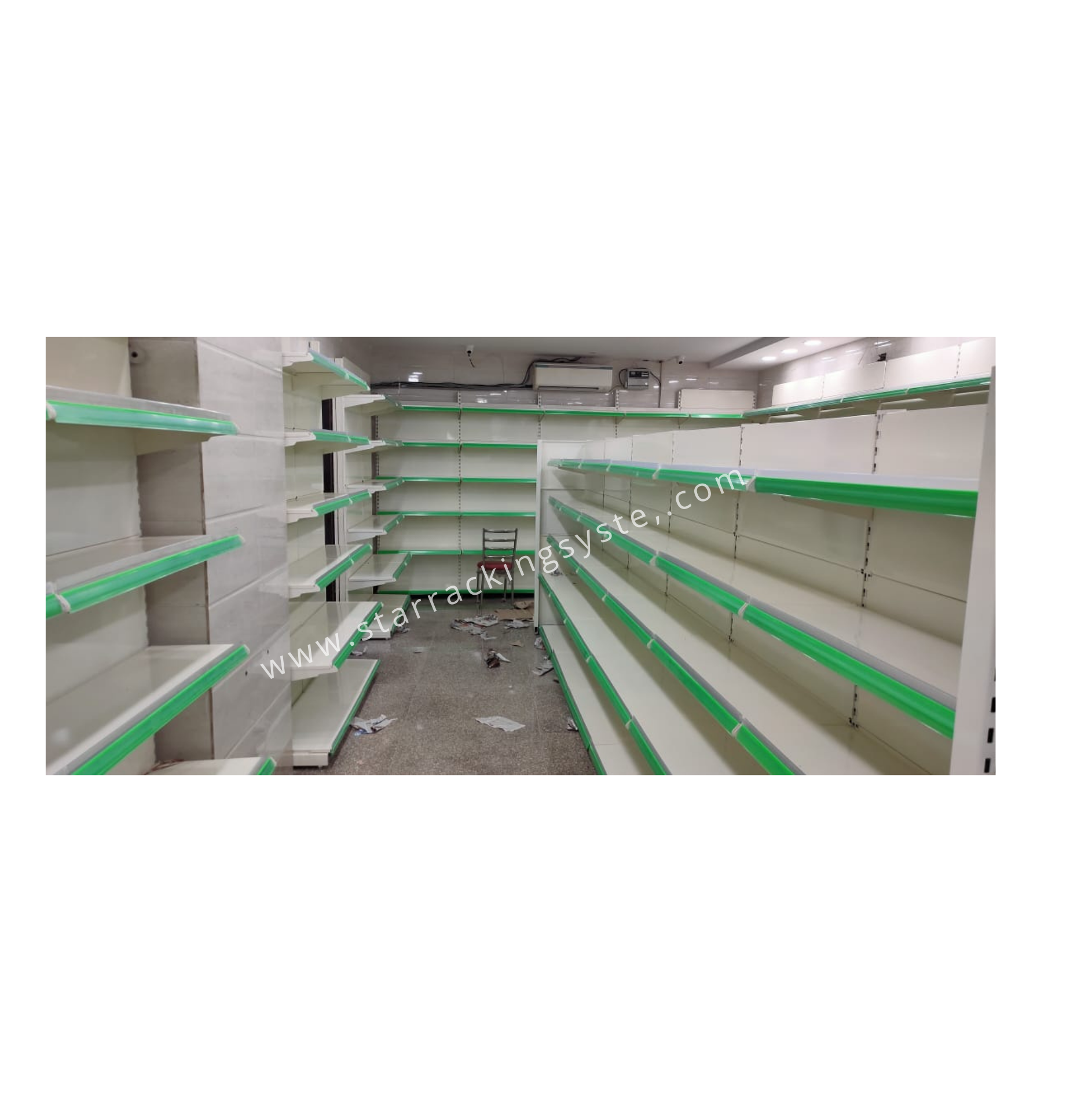 grocery store racks