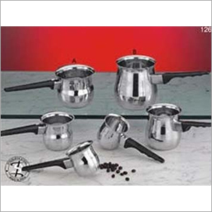 Stainless Steel Coffee Warmer With Plastic Handle