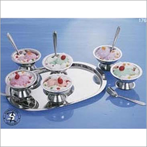 Stainless Steel Ice Cream Set