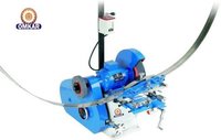 Automatic Blade Grinding Machine - 12" X 0.5" & 6" X 1" Wheel Size, Electric Power 1 Hp | Semi-automatic, Vertical Design, Blue Color, 90-95 Tooth/min Sharpening Speed