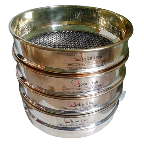 Brass Frame Test Sieves - Color: Yellow