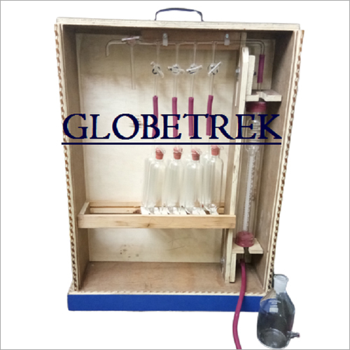4 Test Type Orsat Gas Apparatus