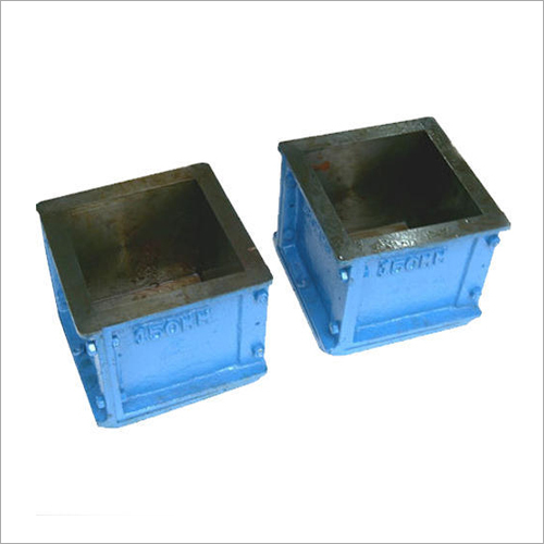 Cast Iron Cube Moulds Without ISI Mark