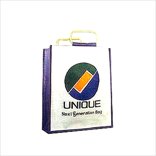 Jute Digital Print Shopping Bag