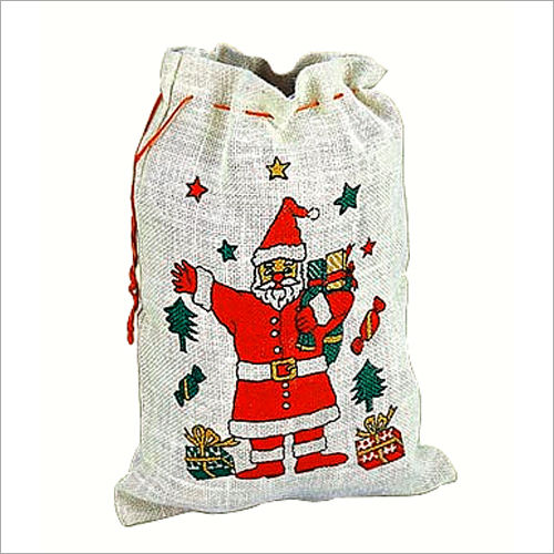 Jute Christmas Packaging Bags