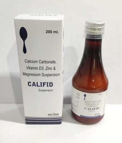 Calcium Carbonate Vitamin D3,zinc & Magnesium Suspension