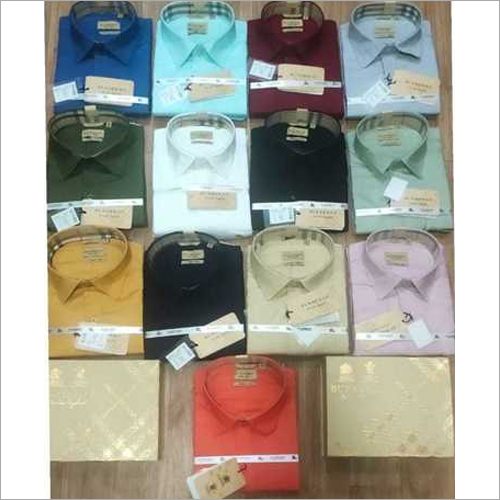 Burberry Full Sleeve Shirts Size: Extra Large