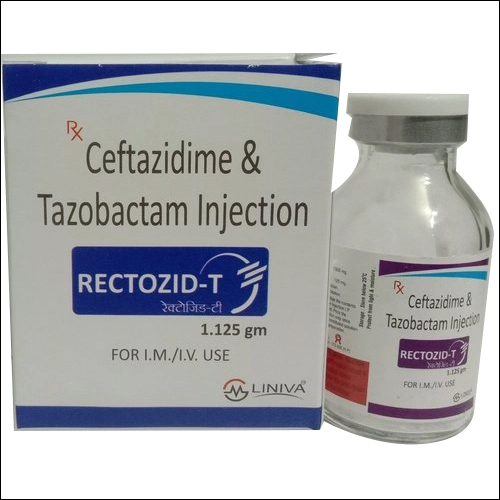 1.125gm Ceftazidime And Tazobactam Injection